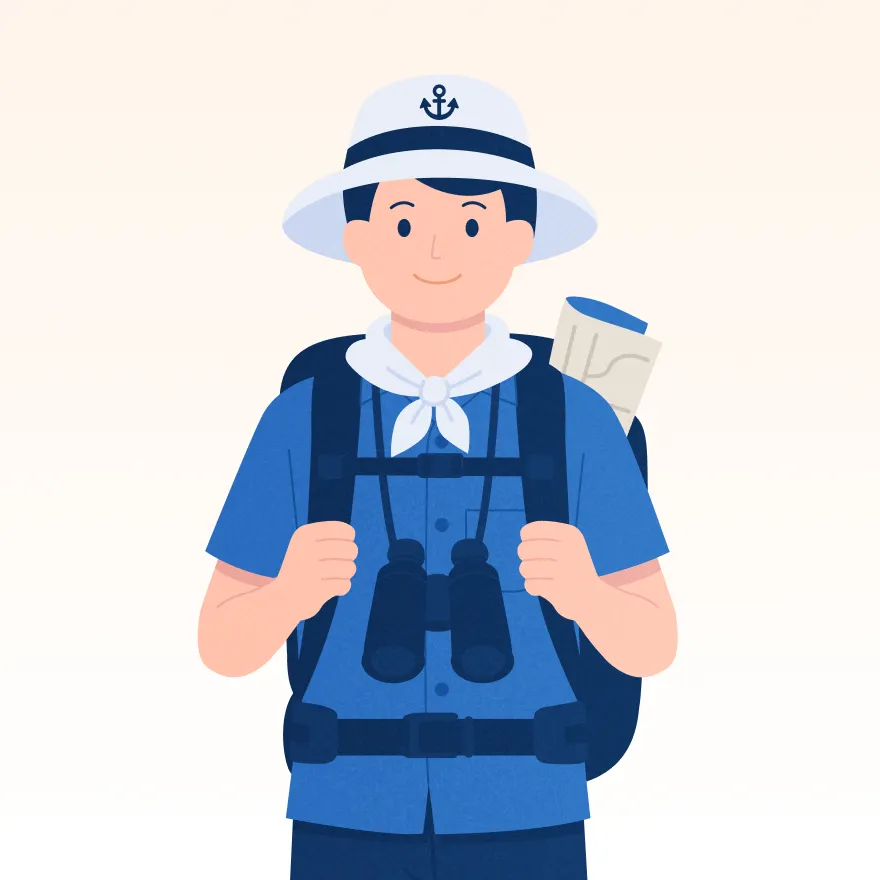 冒険者のイラスト