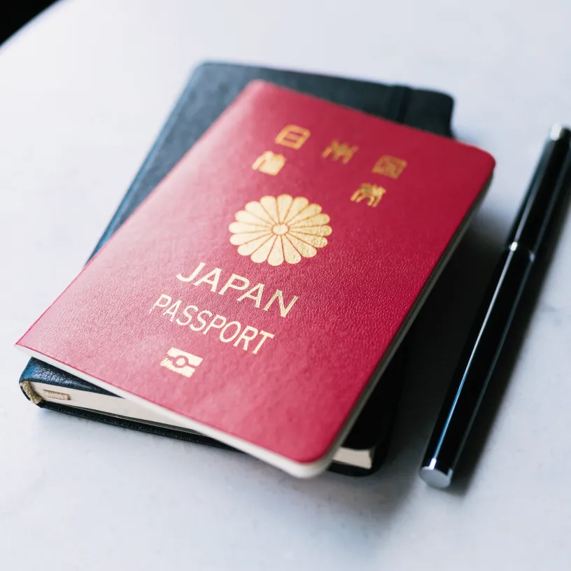 日本のパスポート2冊
